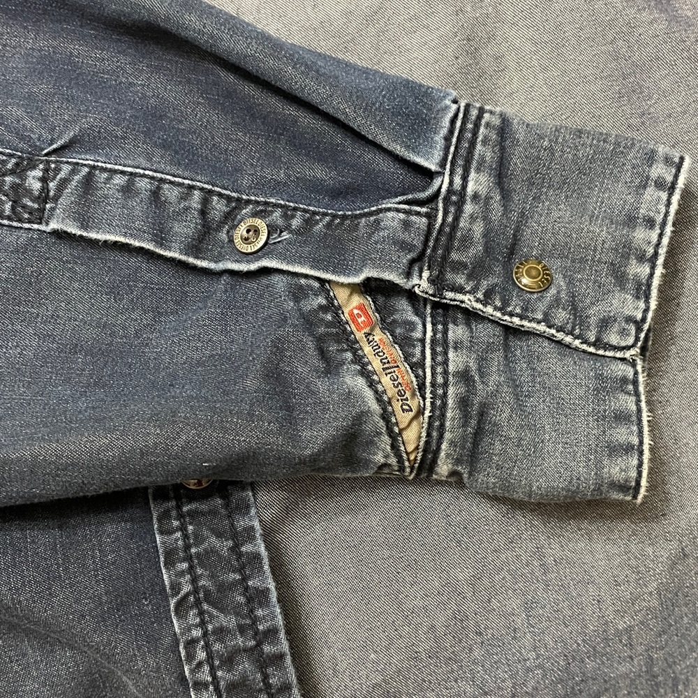 Diesel ICONIC Indigo Button-Up Shirt  M